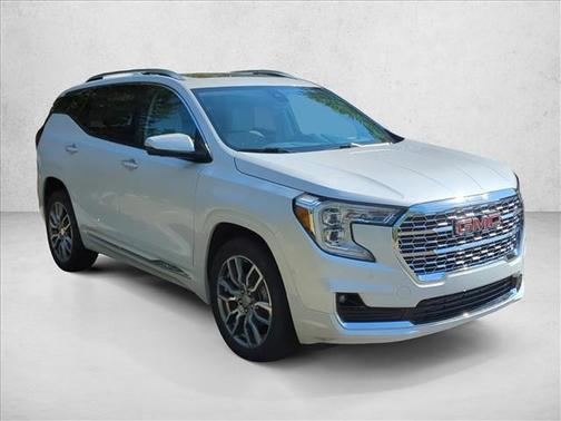 White Frost Tricoat 2024 GMC Terrain Denali