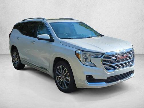 White Frost Tricoat 2024 GMC Terrain Denali