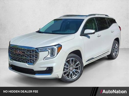 White Frost Tricoat 2024 GMC Terrain Denali