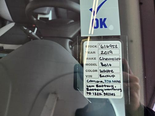 2019 Chevrolet Bolt EV LT