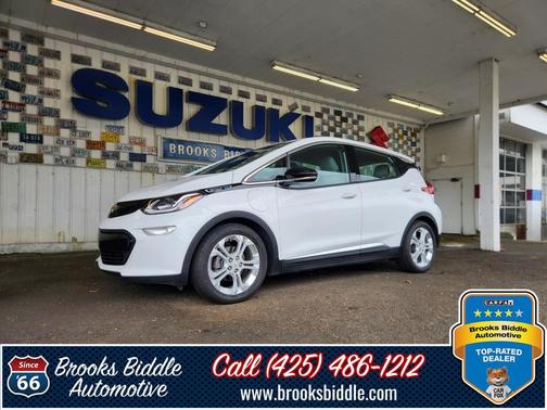 Summit White 2019 Chevrolet Bolt EV LT