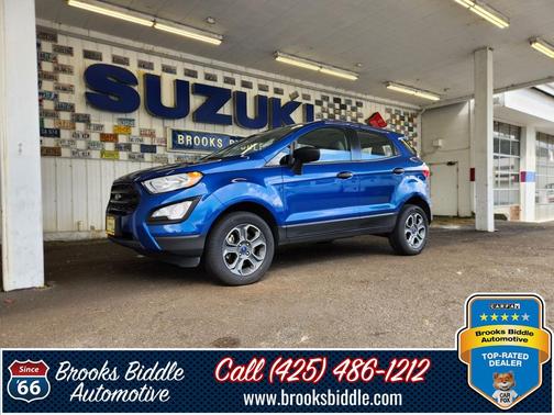 Lightning Blue Metallic 2022 Ford EcoSport S