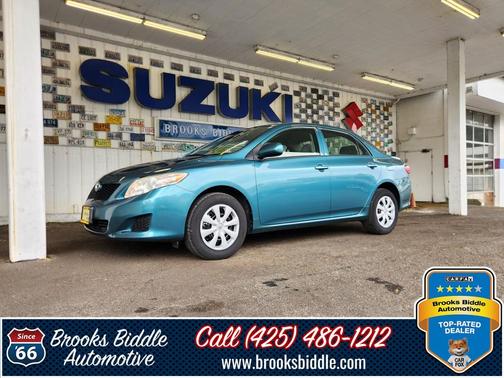 Capri Sea Metallic 2010 Toyota Corolla LE