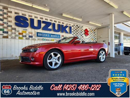 Red Rock Metallic 2015 Chevrolet Camaro 2LT