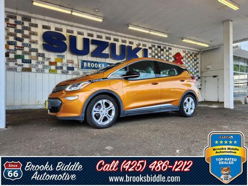 Orange Burst Metallic 2017 Chevrolet Bolt EV LT