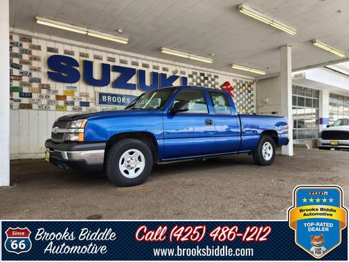 Arrival Blue Metallic 2004 Chevrolet Silverado 1500 Work Truck