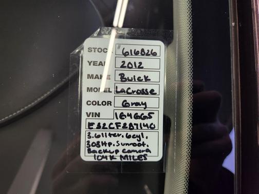 2012 Buick LaCrosse Premium 2