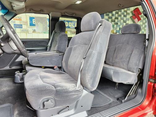 Sunset Orange Metallic 2001 Chevrolet Silverado 1500 LS Extended Cab