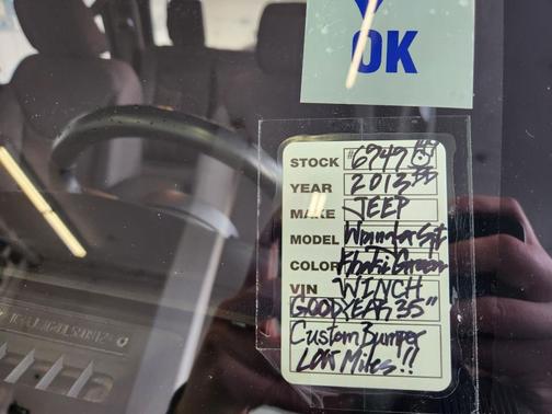 Commando Green 2013 Jeep Wrangler Sport