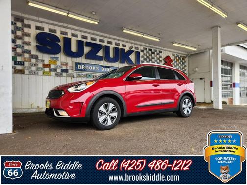 Crimson Red 2017 Kia Niro EX