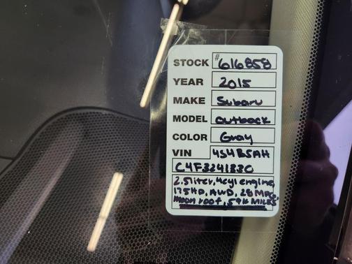 2015 Subaru Outback 2.5i Premium