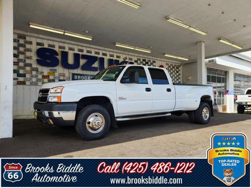 Summit White 2006 Chevrolet Silverado 3500 LT Crew Cab