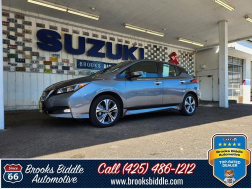 Gun Metallic 2020 Nissan Leaf SV PLUS 62 kWh