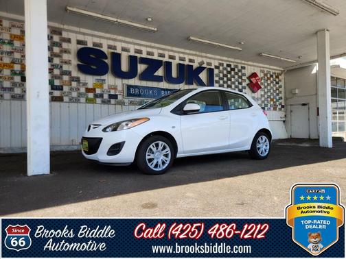Crystal White Pearl 2012 Mazda Mazda2 Sport