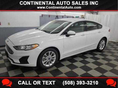 Oxford White 2020 Ford Fusion SE