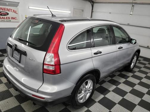 Alabaster Silver Metallic 2011 Honda CR-V LX