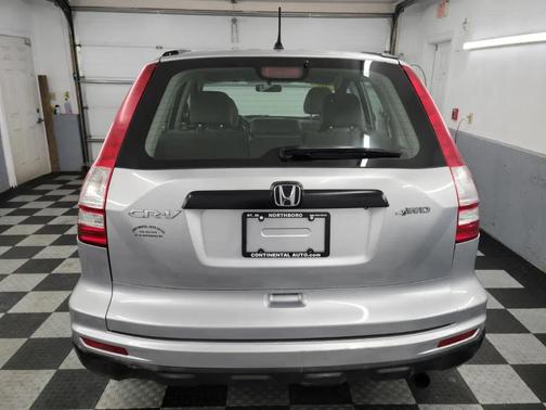 Alabaster Silver Metallic 2011 Honda CR-V LX