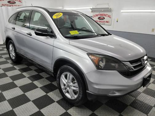 Alabaster Silver Metallic 2011 Honda CR-V LX
