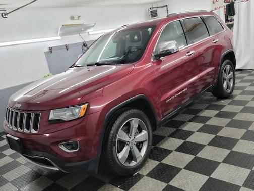 Deep Cherry Red Crystal Pearlcoat 2015 Jeep Grand Cherokee Limited