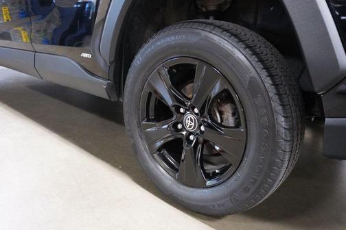 Midnight Black Metallic 2021 Toyota RAV4 Hybrid LE