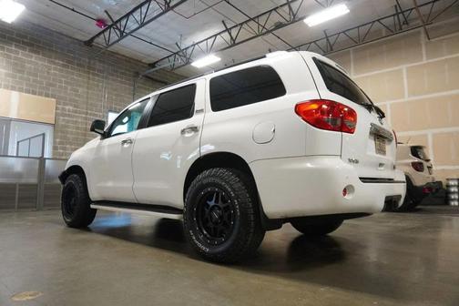 Super White 2008 Toyota Sequoia Limited