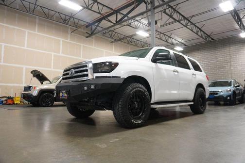 Super White 2008 Toyota Sequoia Limited