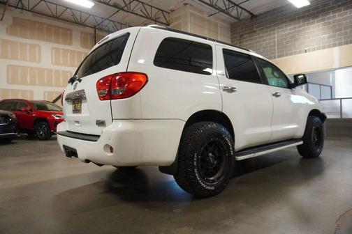 Super White 2008 Toyota Sequoia Limited