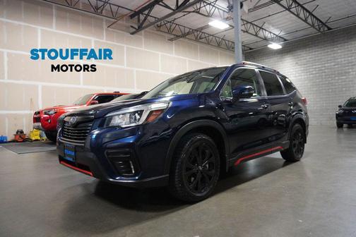 Dark Blue Pearl 2020 Subaru Forester Sport