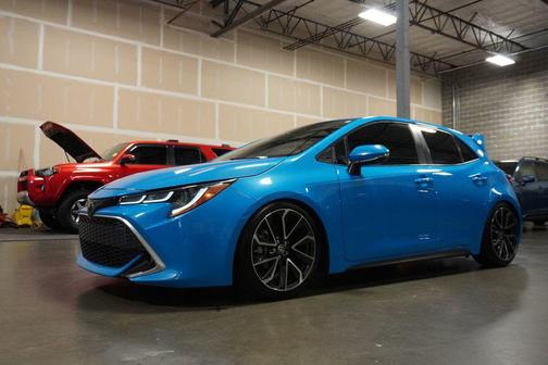 Blue Flame 2021 Toyota Corolla XSE