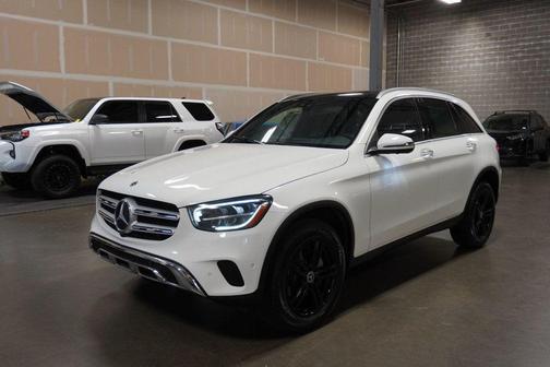White 2020 Mercedes-Benz GLC 300 4MATIC