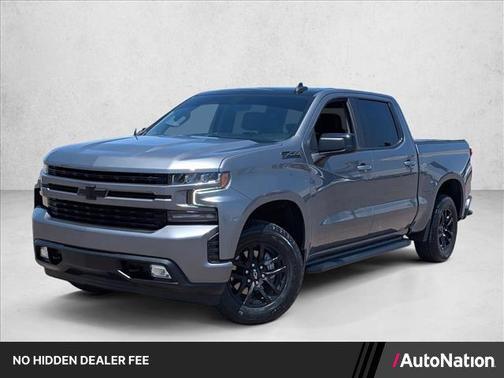 Satin Steel Metallic 2021 Chevrolet Silverado 1500 RST
