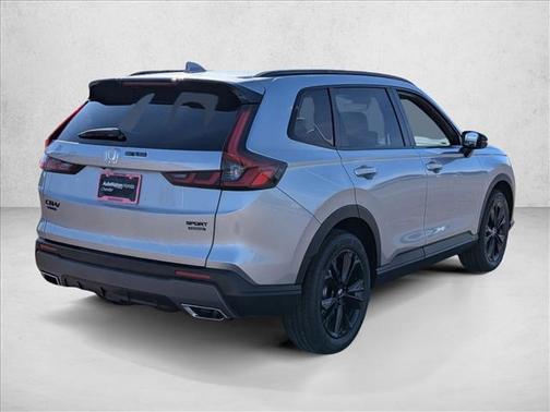 Solar Silver Metallic 2026 Honda CR-V Hybrid Sport Touring AWD