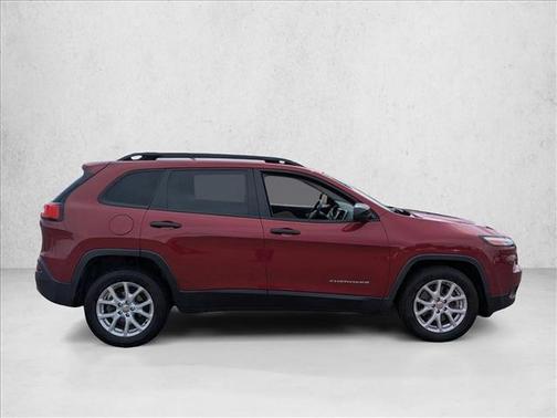 Deep Cherry Red Crystal Pearlcoat 2016 Jeep Cherokee Sport