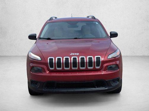 Deep Cherry Red Crystal Pearlcoat 2016 Jeep Cherokee Sport
