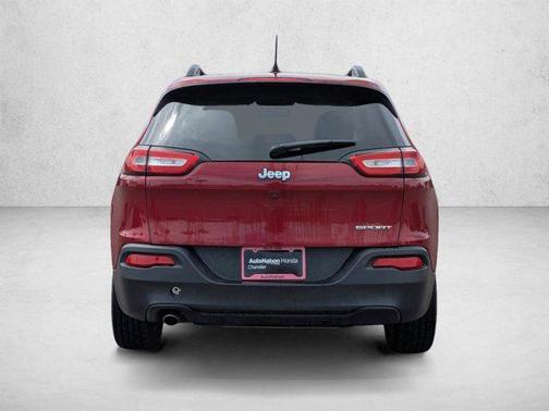 Deep Cherry Red Crystal Pearlcoat 2016 Jeep Cherokee Sport