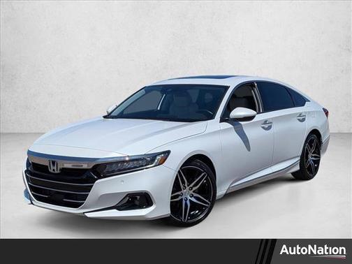 Platinum White Pearl 2022 Honda Accord Touring 2.0T