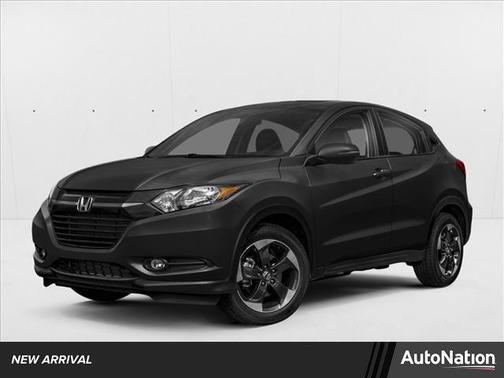 Gray 2018 Honda HR-V EX
