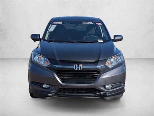 Gray 2018 Honda HR-V EX