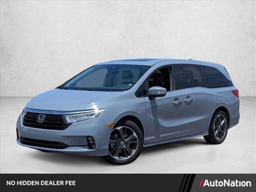Sonic Gray Pearl 2023 Honda Odyssey Elite
