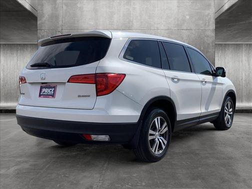 White Diamond Pearl 2017 Honda Pilot EX-L