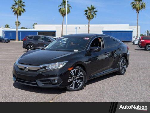 Crystal Black Pearl 2018 Honda Civic EX-L
