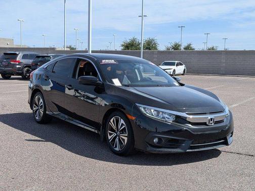 Crystal Black Pearl 2018 Honda Civic EX-L