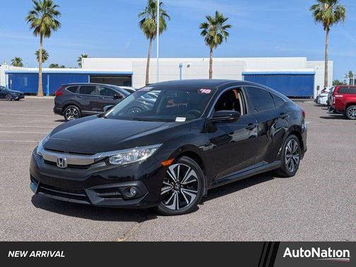 Crystal Black Pearl 2018 Honda Civic EX-L