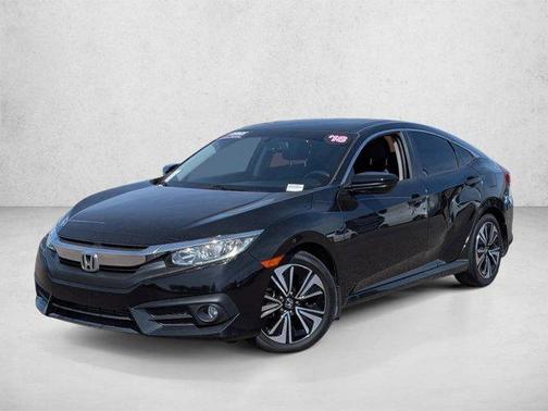 Crystal Black Pearl 2018 Honda Civic EX-L