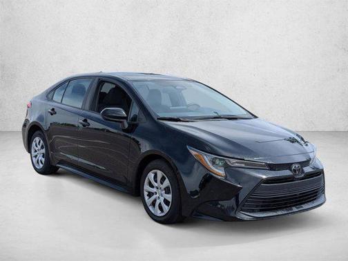 Midnight Black Metallic 2024 Toyota Corolla LE