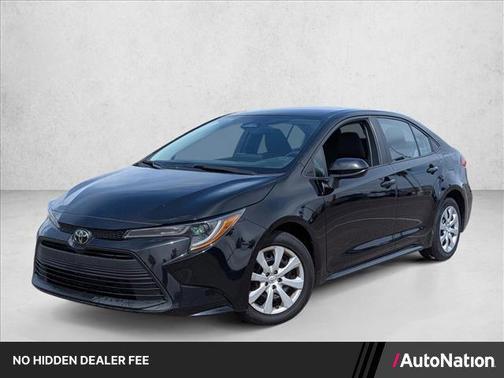 Midnight Black Metallic 2024 Toyota Corolla LE