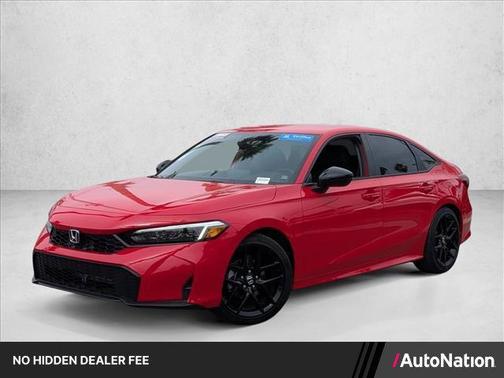 Rallye Red 2026 Honda Civic Sport