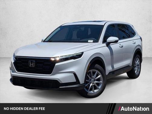 Platinum White Pearl 2026 Honda CR-V EX AWD