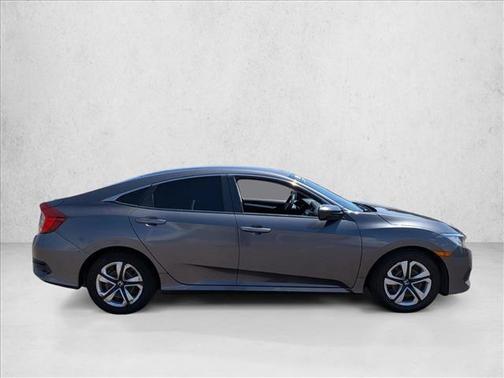 Silver/Gray 2017 Honda Civic LX