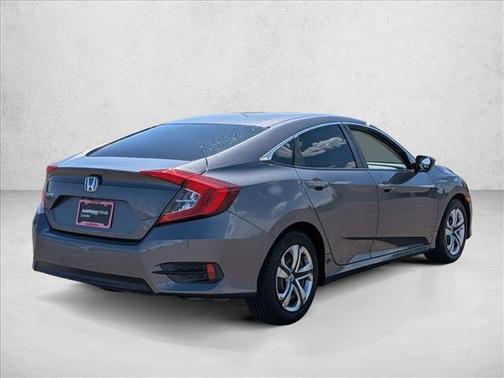 Silver/Gray 2017 Honda Civic LX